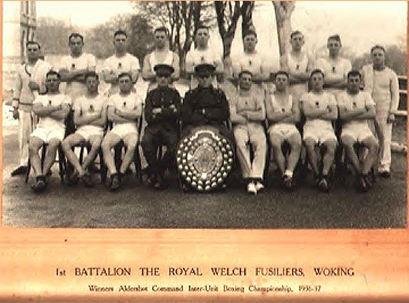 The Royal Welch Fusiliers - Boxing Team
