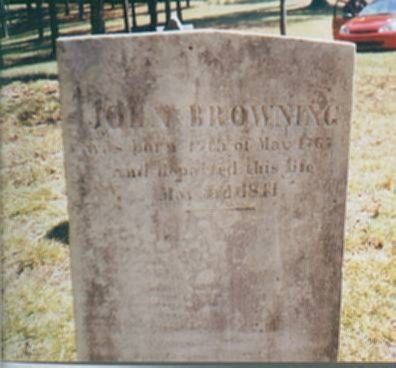 John Browning Gravestone