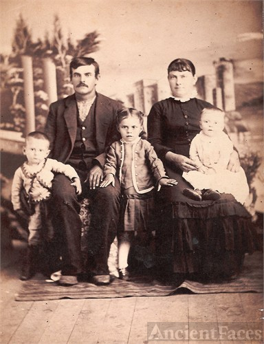 John S Anderson Family Circa 1888