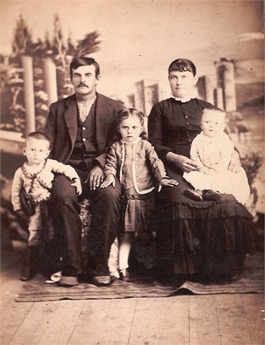 John S Anderson Family Circa 1888