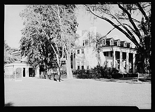 Dwelling of Dr. Howe at Hampton Institute. Hampton, Virginia