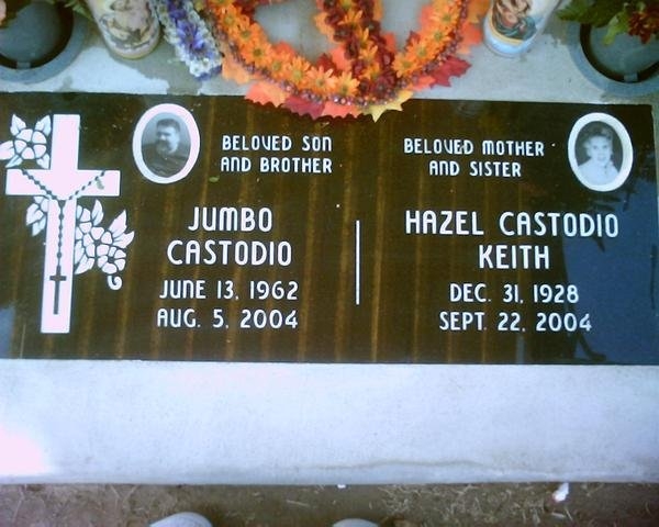 James Castodio headstone