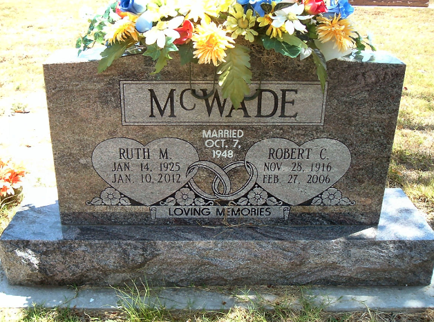 Robert Charles McWade Gravesite 