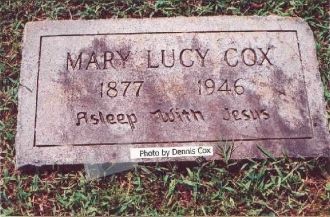 A photo of Mary Lucy Cox