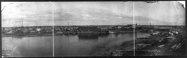 Fairbanks, Alaska from across Chena River, June 1, 1905