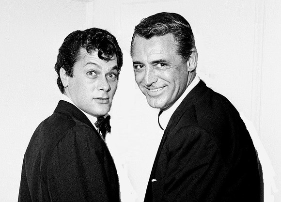 Tony Curtis and Cary Grant. A Tribute to Tony Curtis by Mario Martini.