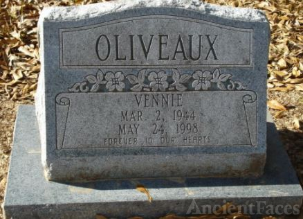 Vennie Oliveaux Gravesite