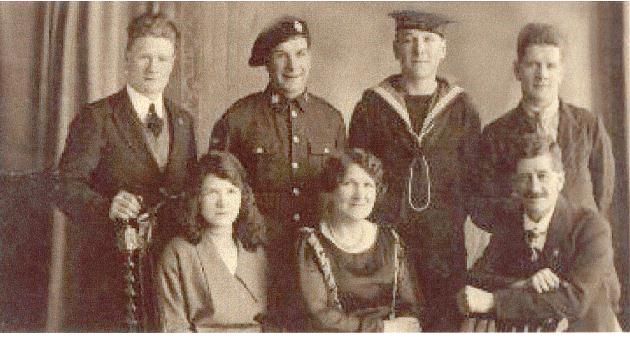 Henry & Alice Batchelor Family, 1927