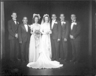 George and Frances Pierro Wedding
