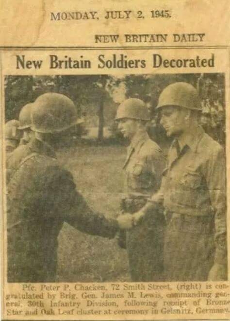 Peter Chackan article