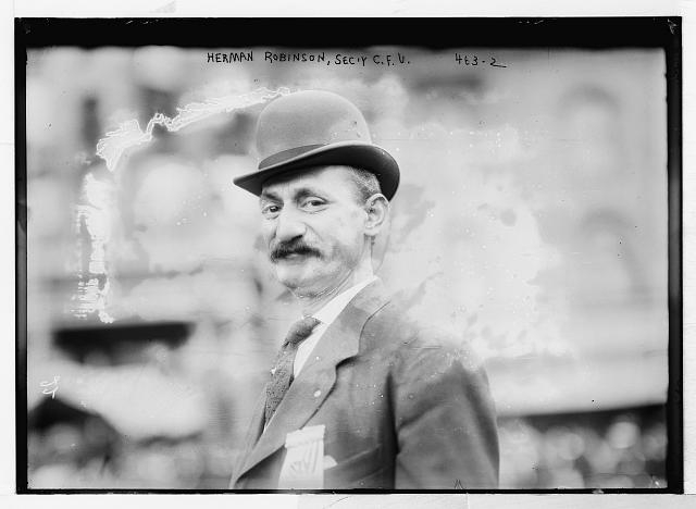 Labor Day Parade, Herman Robinson, Sec'y C.F.U., New York