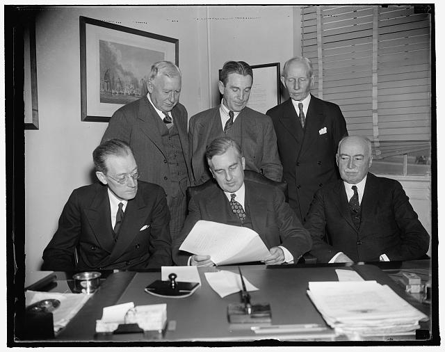 New battleship design board. Washington, D.C., Oct. 8. A...