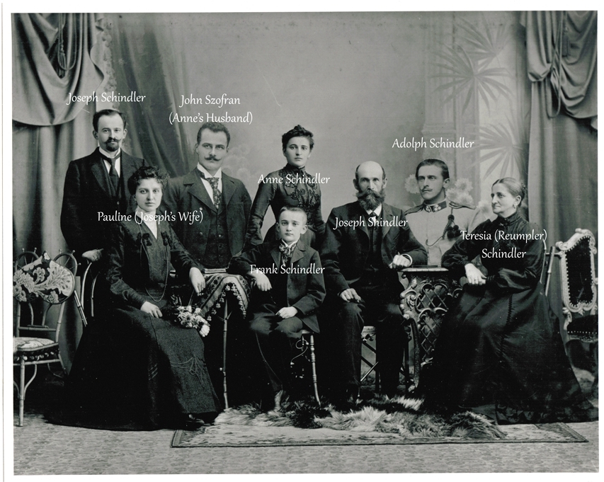 Joseph Schindler Family 1907 Austria