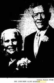 Gustaf and Catherine Mazner