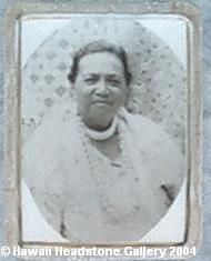 Annie Kauahilani Kaumeheiwa 1877-1944