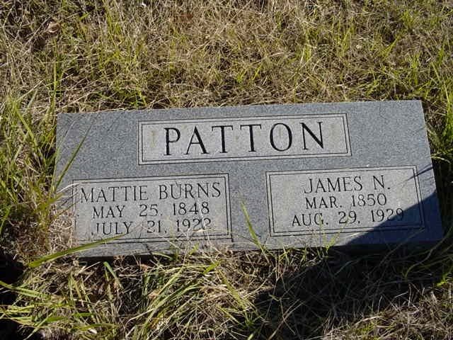 Patton Headstone