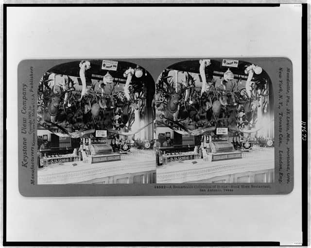A remarkable collection of horns - Buck Horn Restaurant,...