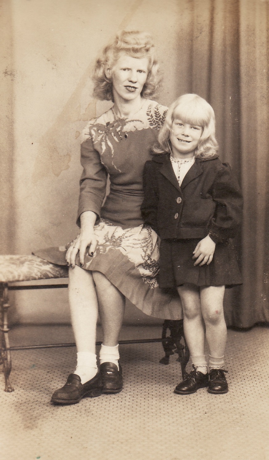 Mary & Maryfay Pike, 1947
