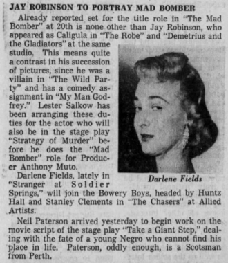 Darlene Fields - 1957 Los Angeles Times