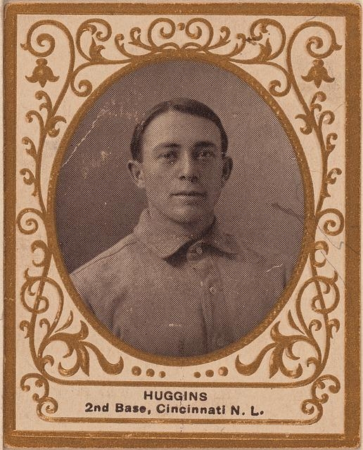 [Miller Huggins, Cincinnati Reds, baseball card portrait]