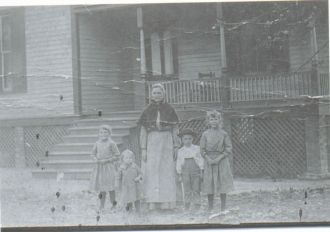 Hester Morgan and Children
