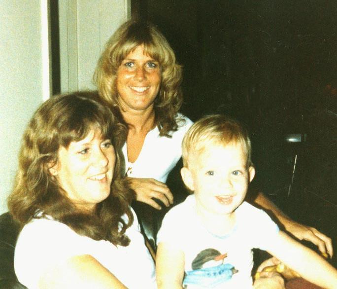 "DJ" and his mom & aunt