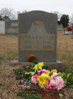 Otera (Ramey) Waller gravesite
