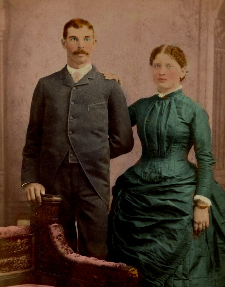 Joseph & Lillian nee Holmes Baughman