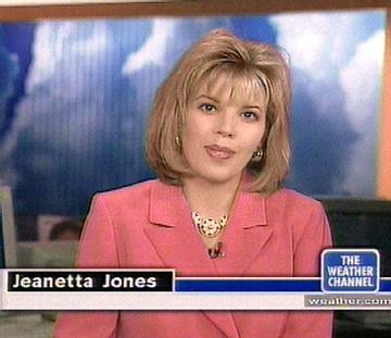 Jeanetta Jones on The Weather Channel (2004) 