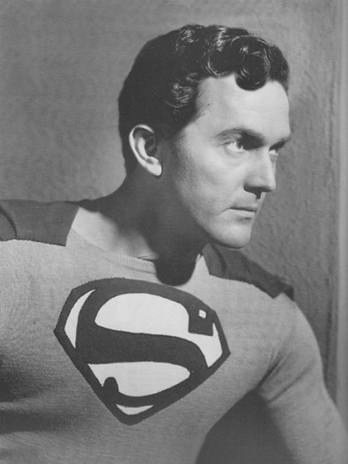 Kirk Alyn as Superman.