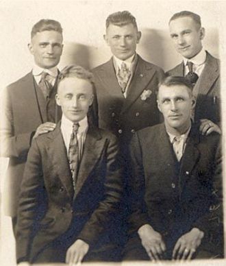 grandfather Charles and unknown men