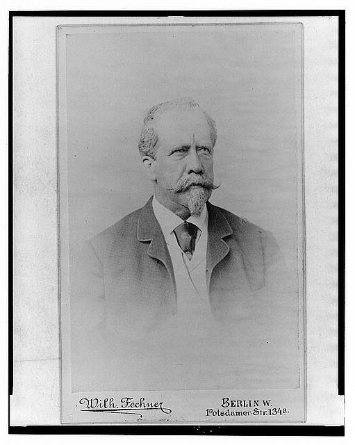 [Gustav Spiess, German merchant, half-length portrait,...