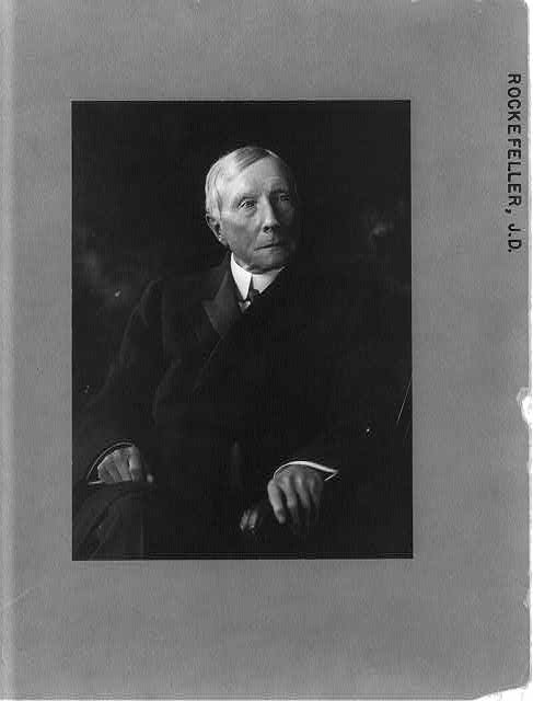 [John Davison Rockefeller, 1839-1937, half-length...