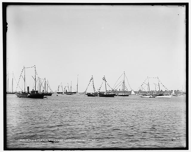 N.Y.Y.C. fleet, Vineyard Haven, August 7, '92