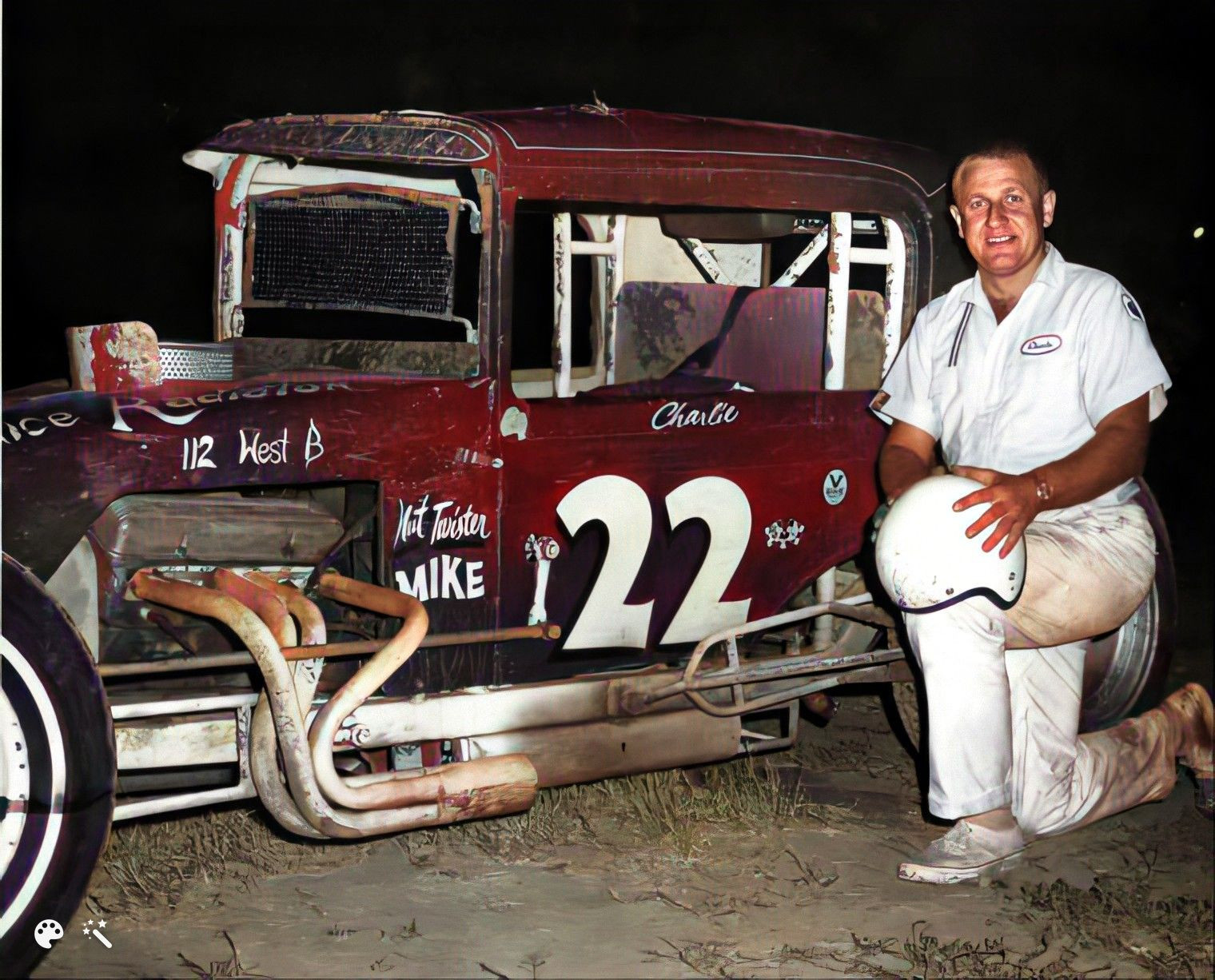 Charlie Pitts and No. 22