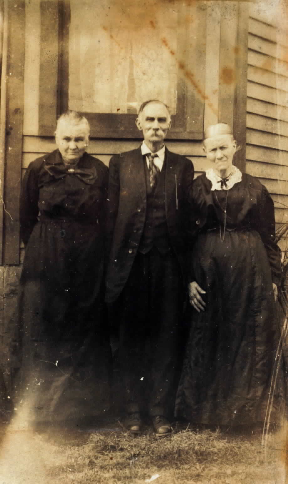Leander Jarrell, Mary Margaret Crum, and Mary Jarrell