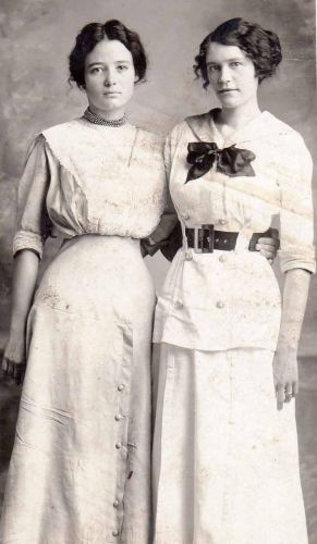 Vera Damron & Friend, 1912