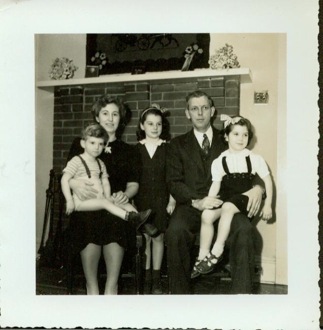 Harold Burke Family, 1950