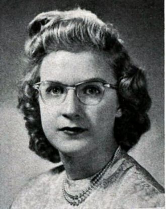 Theresa Ann Hodziewich, Massachusetts, 1950 Theresa Ann Hodziewich, Massachusetts, 1950
