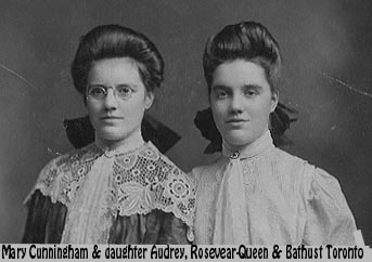 Mary and Audrey Cunningham, Canada