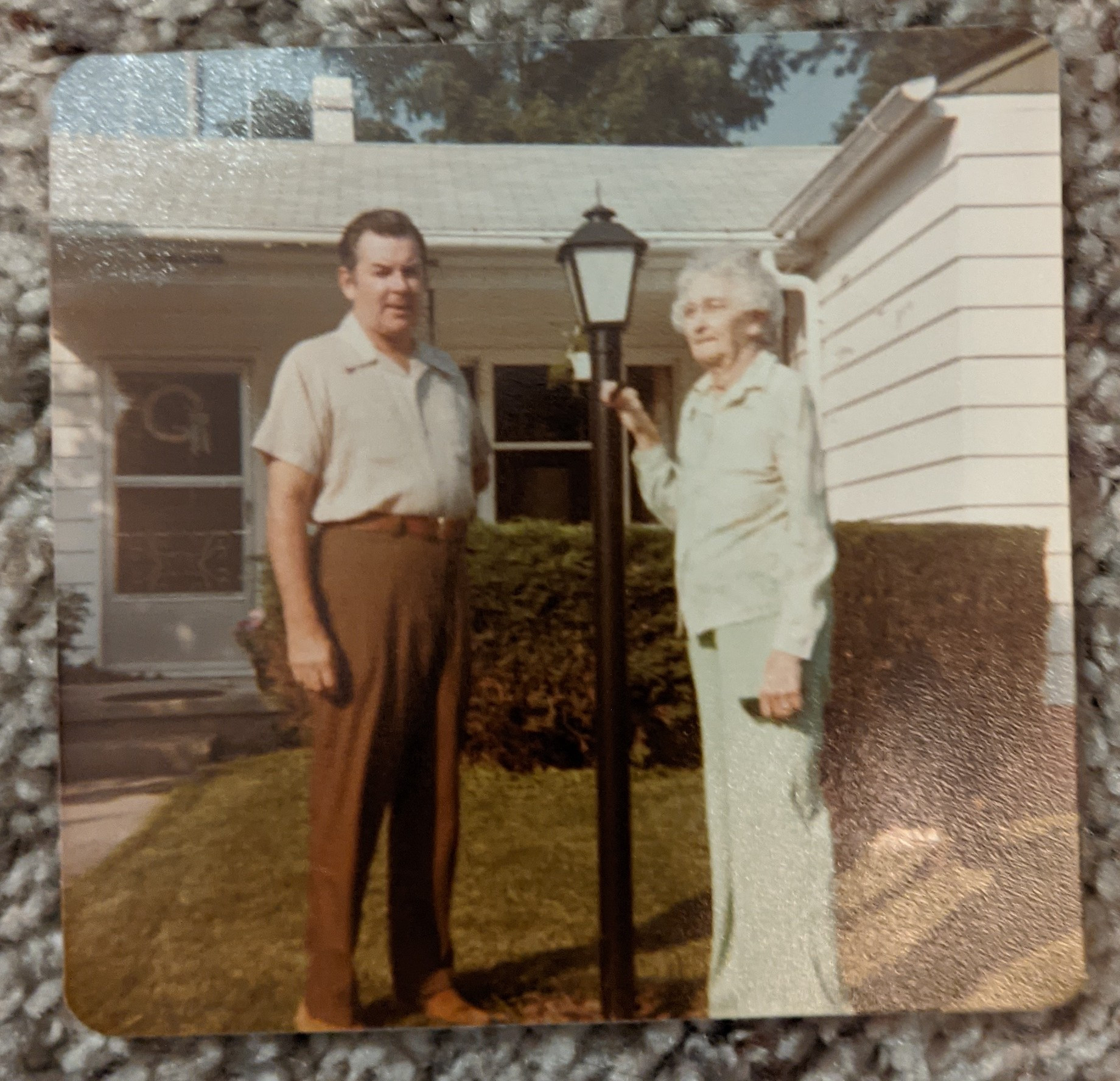 Norman Been and his mother Lura Roberts Been