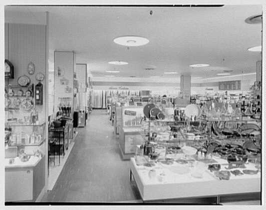 Gimbels, business in Valley Stream, Long Island. Housewares