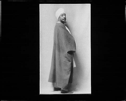 Portrait photograph of Otis Skinner in Kismet