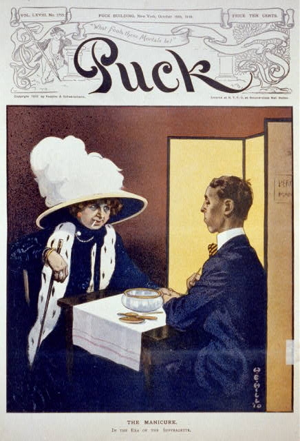 The manicure, in the era of the suffragette
