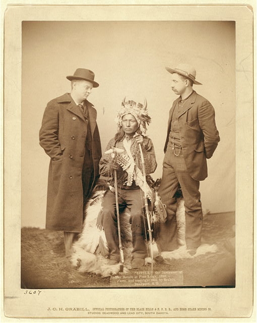"Little," the instigator of Indian Revolt at Pine Ridge,...