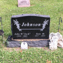 A photo of June "Junie" Johnson