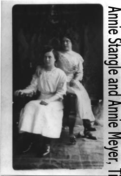 Annie Stangle and Annie Meyer