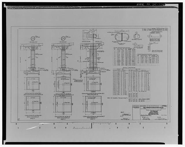 25. SHEET 6 - Heald Street Bridge, Spanning Conrail...