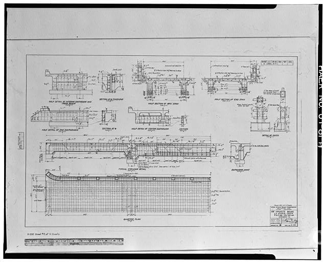 11. Photographic copy of original construction drawing,...
