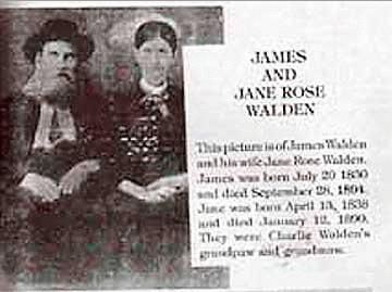 James & Jane Walden
